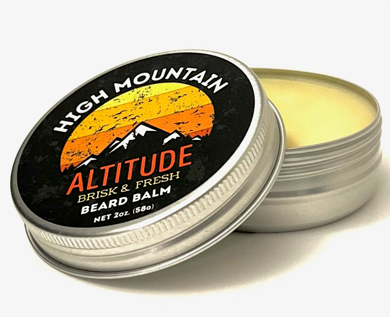 Beard Balm. Balm. Organic Beard Balm. Natural Beard Balm. Brisk and Fresh. Tea Tree. Peppermint.