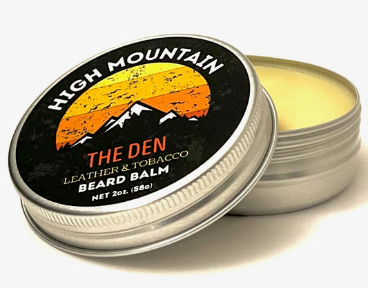 Beard Balm. Balm. Organic Beard Balm. Natural Beard Balm. Leather. Tobacco. Cologne.
