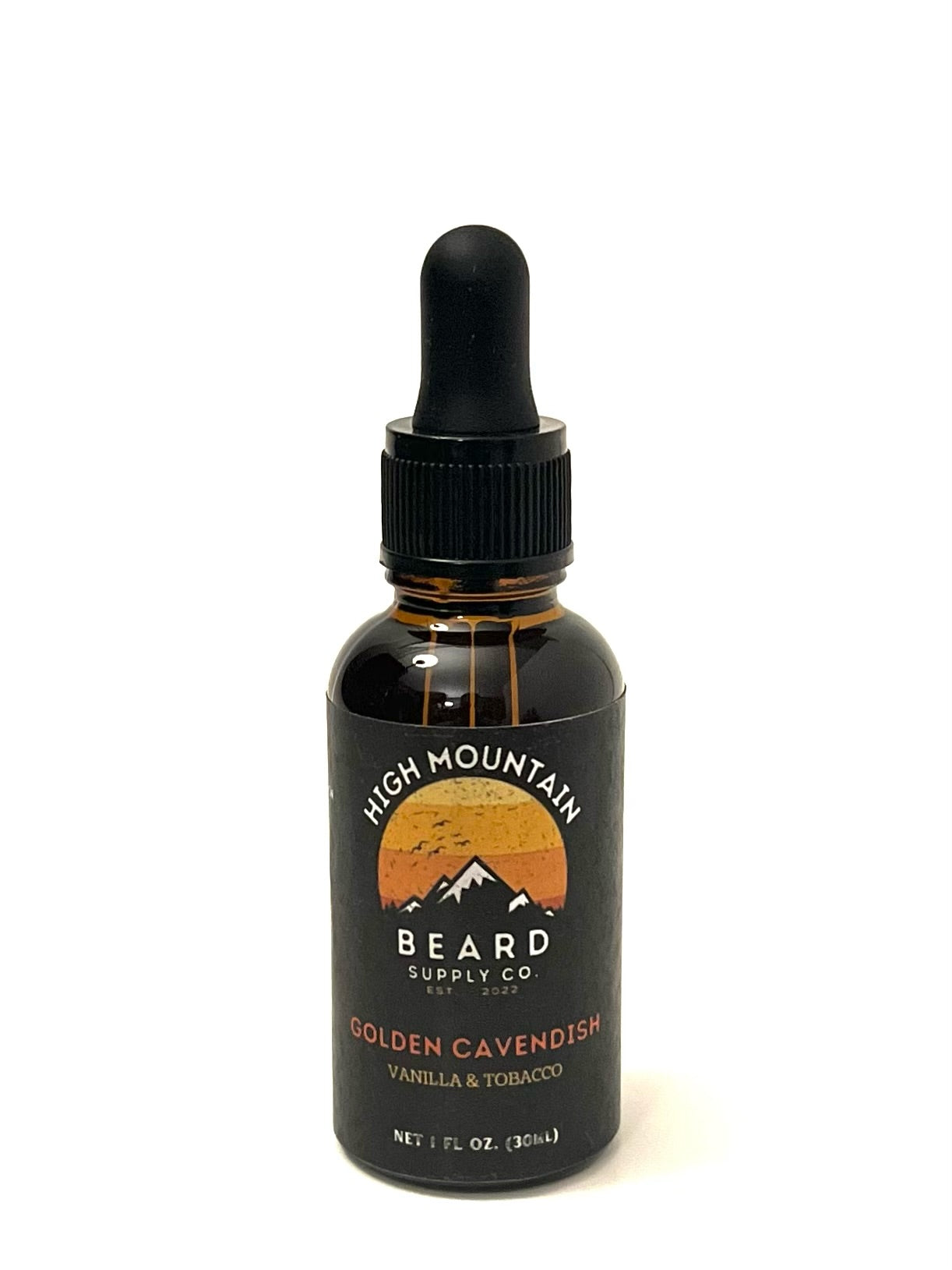 Beard Oil, Natural and Organic, Vanilla, Tobacco, Best Beard Oil, Beard Growth, High Mountain
