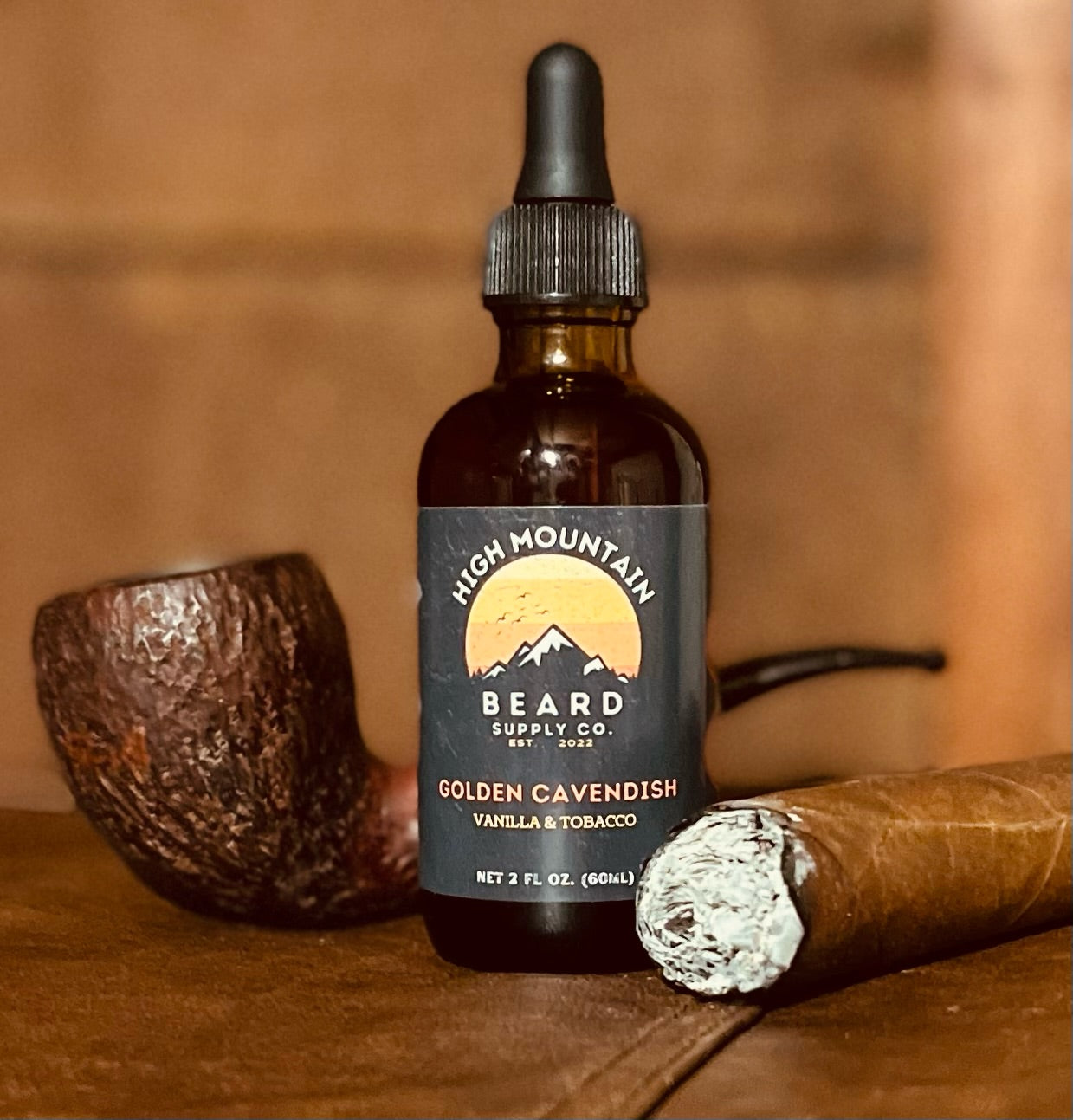 2oz Golden Cavendish Beard Oil