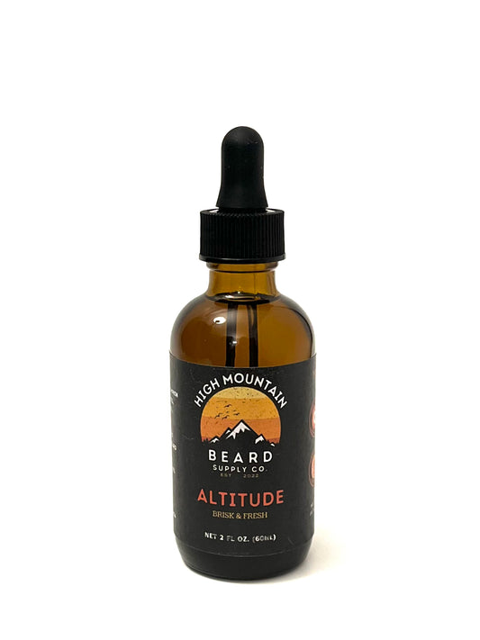 Beard Oil, Tea Tree, Peppermint, Natural and Organic, Brisk, Fresh, Cool, Beard Growth, Best Beard Oil