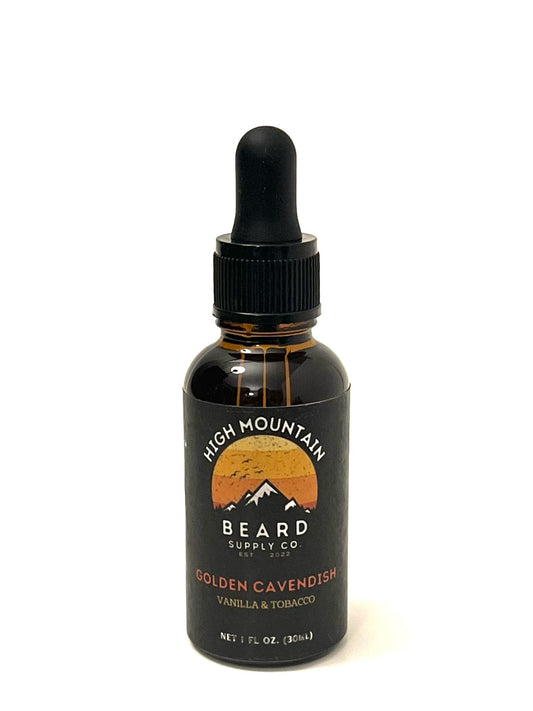 Beard Oil, Natural and Organic, Vanilla, Tobacco, Best Beard Oil, Beard Growth, High Mountain